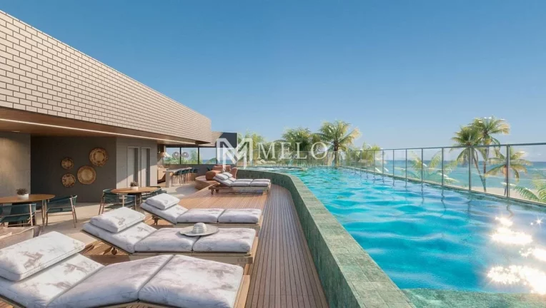Imagem FLAT PORTO DE GALINHAS: 21,55m², 01 QTO, SL, 01WC...