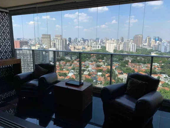 Imagem Flat disponível para locação no VHouse por JFL Living, com 48m², 1 dormitório e 1 vaga de garagem