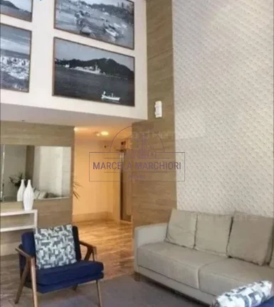 Imagem Apartamento 2 quartos, suíte, armários, sala integrada com varanda, lazer