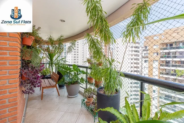 Imagem Apartamento Alto Padrão à Venda Em Moema Com 3 Suítes e 4 Vagas