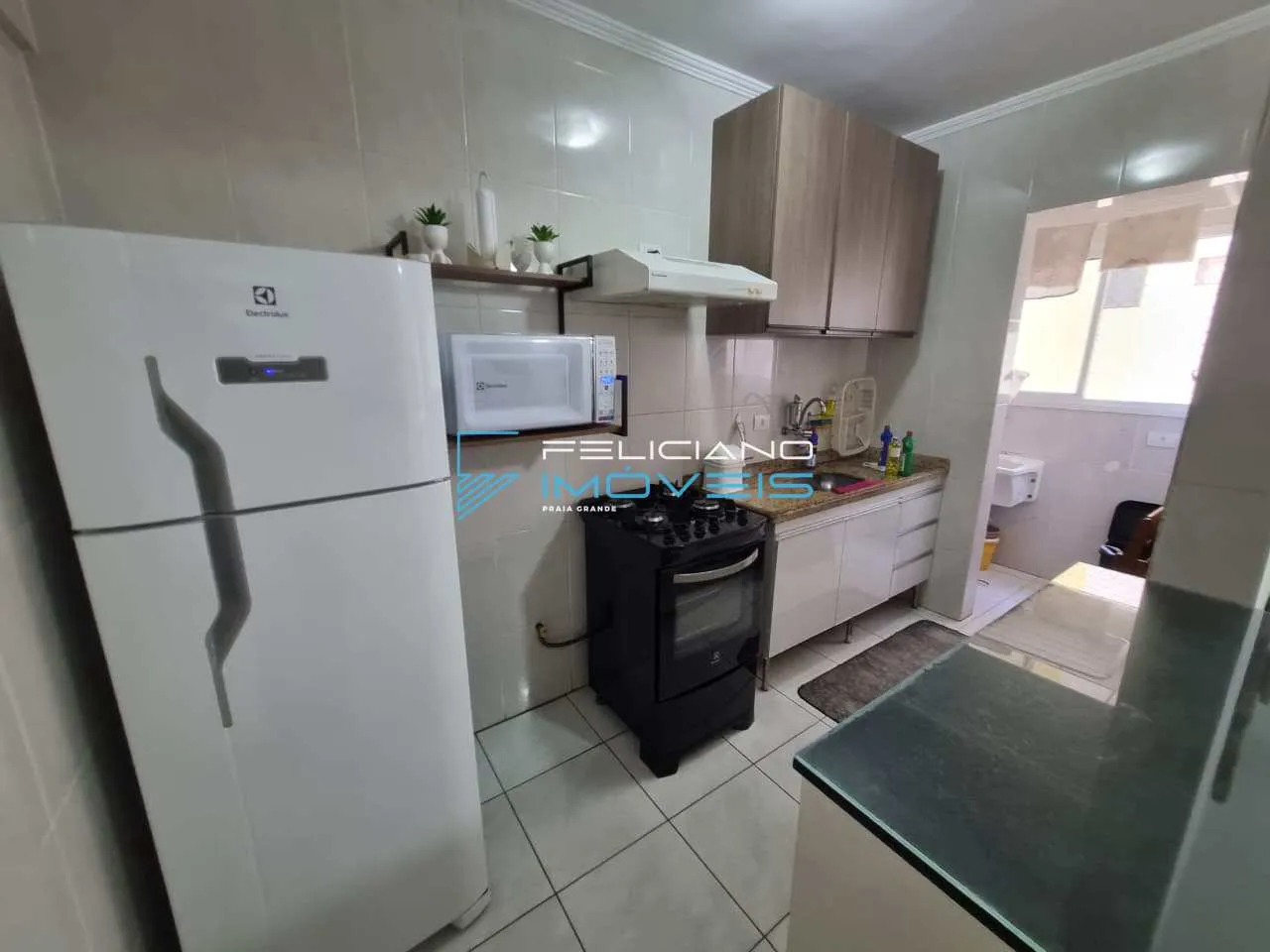 Imagem Apartamento com 1 quarto, Guilhermina, Praia Grande - R$ 355 mil, Cod: 7268