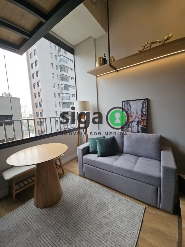 Imagem Studio 24m² com Mezanino para Alugar no Brooklin ? Próx. Berrini e Metrô Brooklin