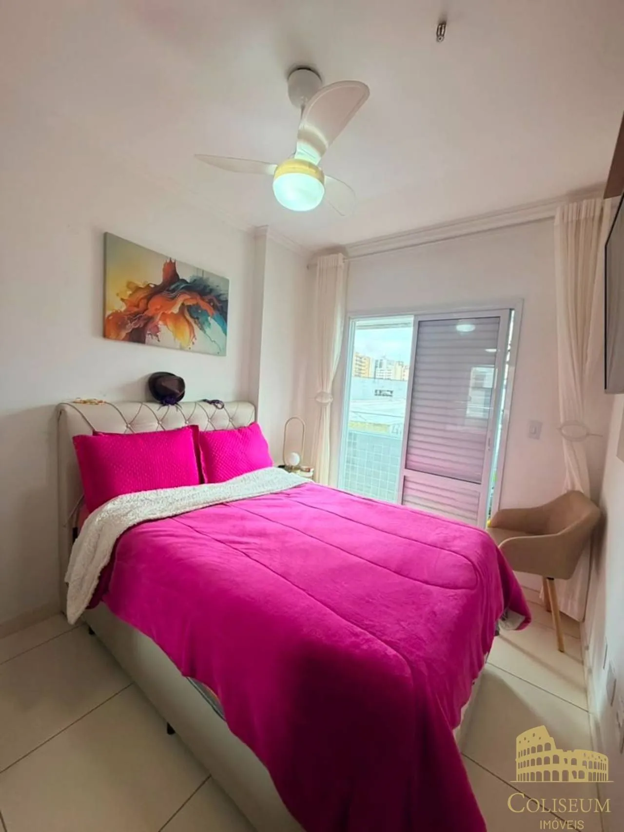 Imagem Apartamento com 1 dormitório à venda, 39 m² por R$ 325.000,00 - Boqueirão - Praia Grande/SP