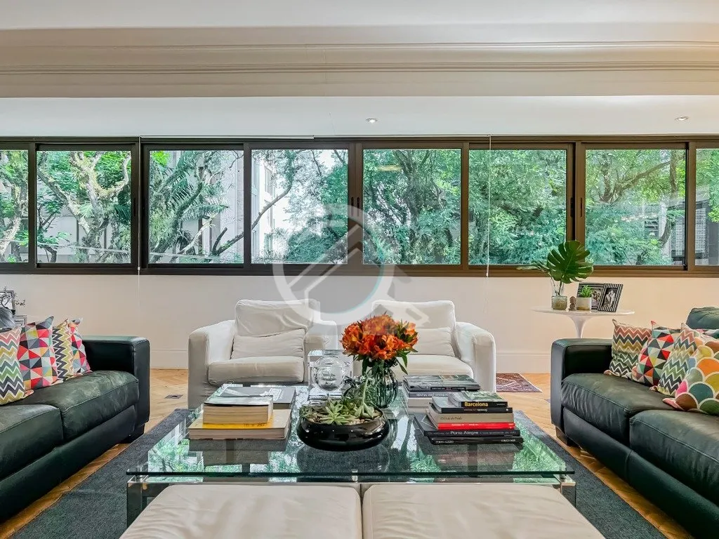 Imagem Apartamento na parte alta do bairro Rio Branco com 243m², 3 suítes, living para 4 ambientes com la...