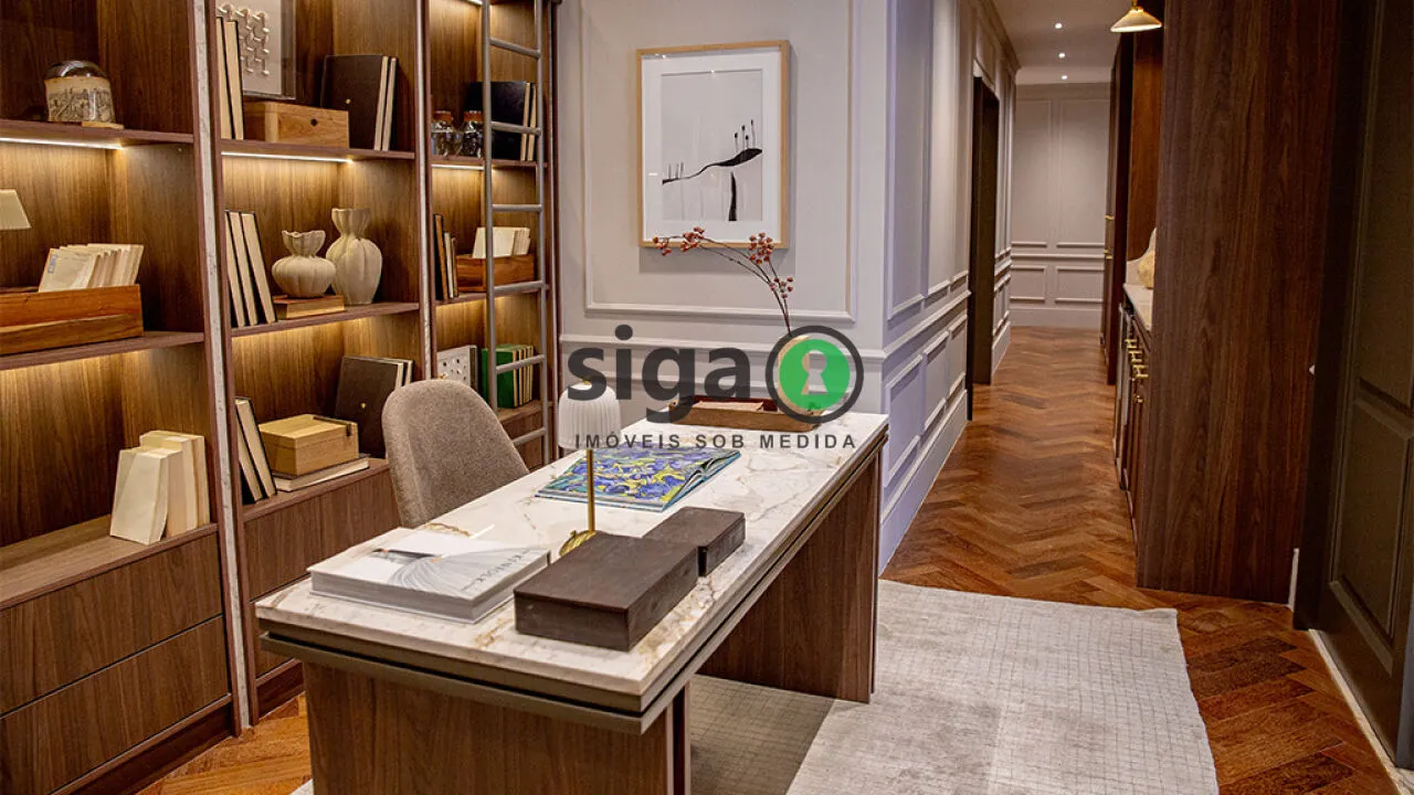 Imagem CHÂTEAU JARDIN APARTAMENTO DE 355M² COM 3 SUÍTES, HOME OFFICE E 4 VAGAS NO NOVO EIXO CIDADE JARDIM
