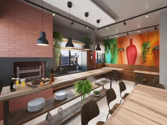 Imagem Studio para Venda em Curitiba, Centro, 1 dormitório, 1 banheiro