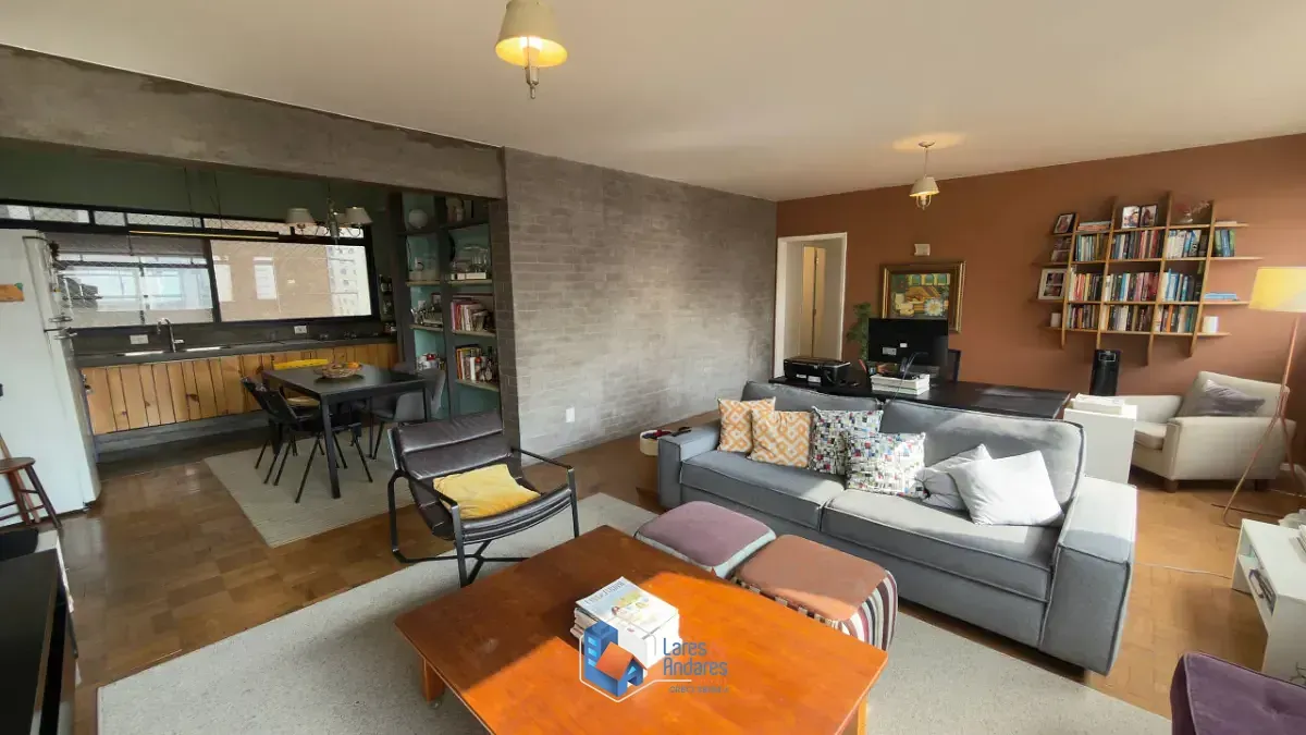 Foto do imóvel Apartamento para venda em Itaim Bibi com 3 quartos, sendo 1 suíte, 119m² em Rua Doutor Renato Paes de Barros