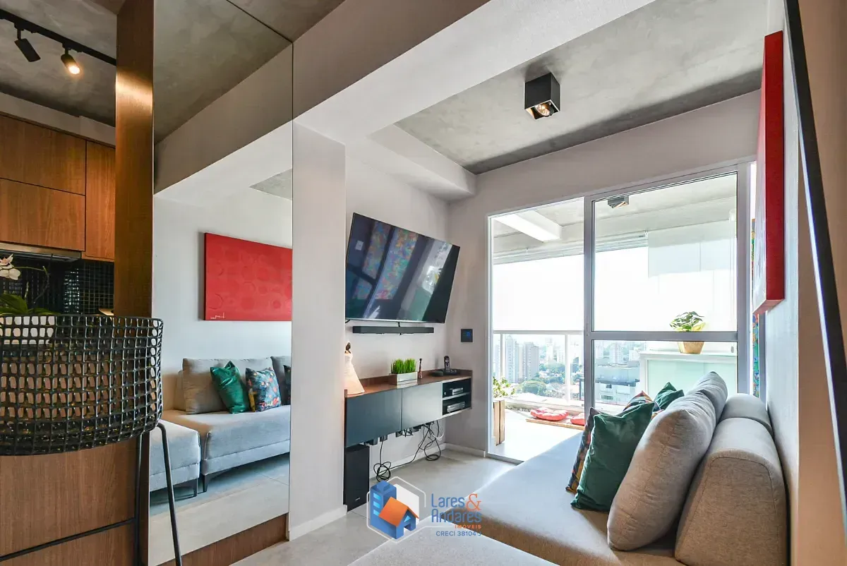 Imagem Apartamento para venda em Campo Belo com 2 quartos, sendo 1 suíte, 68m²
