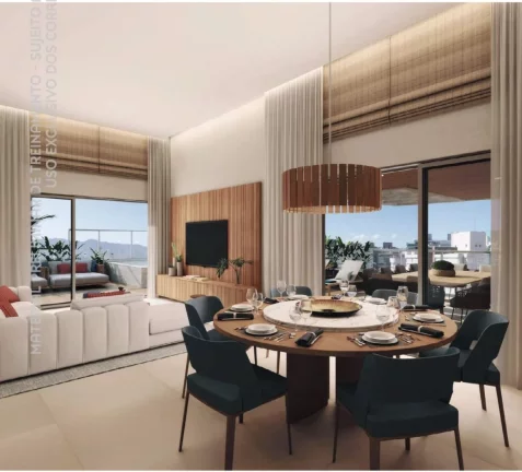 Imagem Apartamento Garden com 3 suítes à venda, 147 m² por R$ 4.864.000 - Riviera Módulo 7 - Bertioga/SP