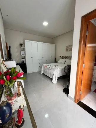 Imagem Casa térrea moderna com 3 dormitórios à venda, 105 m² por R$ 850.000 - Condomínio Jardins do Império - Indaiatuba/SP