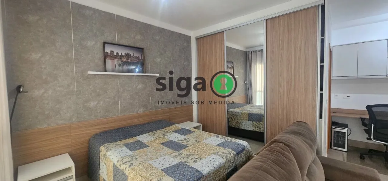 Imagem Apartamento Mobiliado à Venda em Frente ao Shopping Anália Franco 55m² Tatuapé