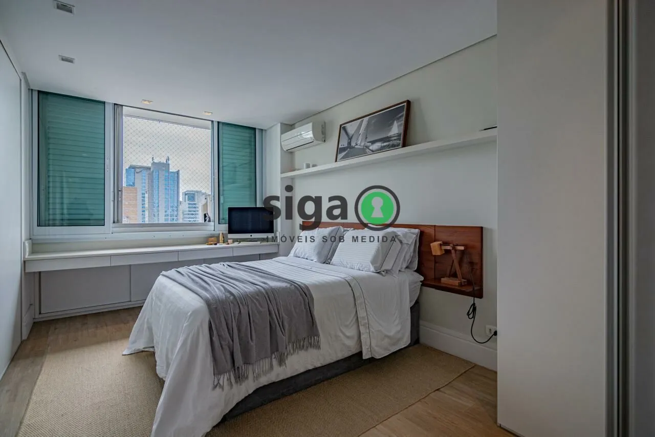 Imagem Apartamento Mobiliado no Itaim! com 2 quartos e 1 vaga.
