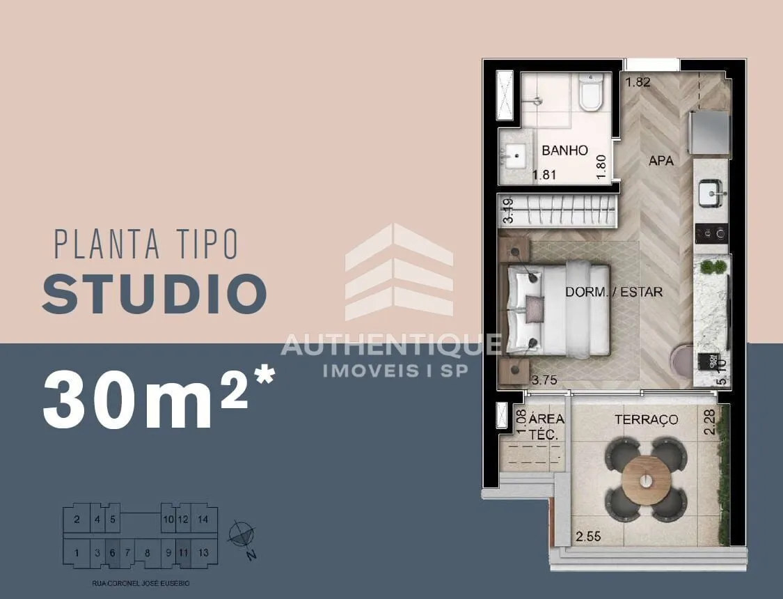 Imagem ÁRIA HIGIENÓPOLIS - Apartamento à venda no bairro Higienópolis - São Paulo/SP, Zona Central