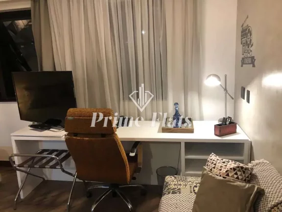 Imagem Flat disponível para locação no Meliá Ibirapuera, com 26m², 1 dormitório e 1 vaga de garagem