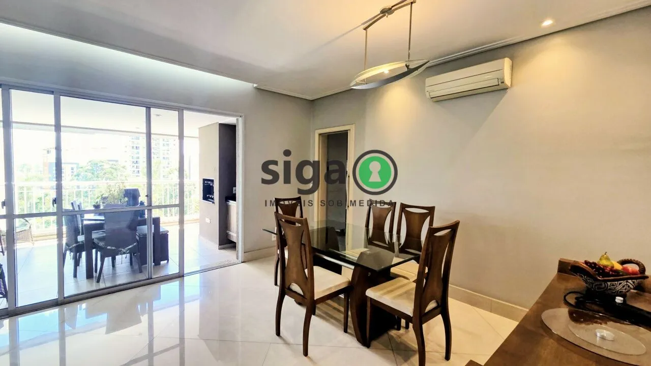 Imagem Apartamento à venda de 168m2, com 3 suítes, 3 vagas na Vila Andrade