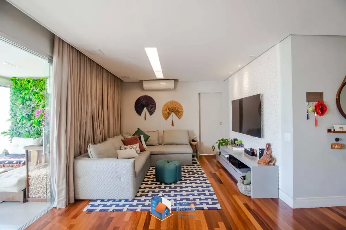 Imagem Apartamento para venda em Brooklin com 3 quartos, sendo 3 suítes, 134m²