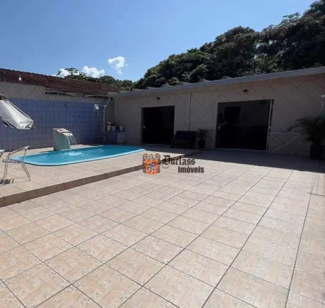 Foto do imóvel Casa com 2 dormitórios à venda, 100 m² por R$ 590.000,00 - Nova Mirim - Praia Grande/SP