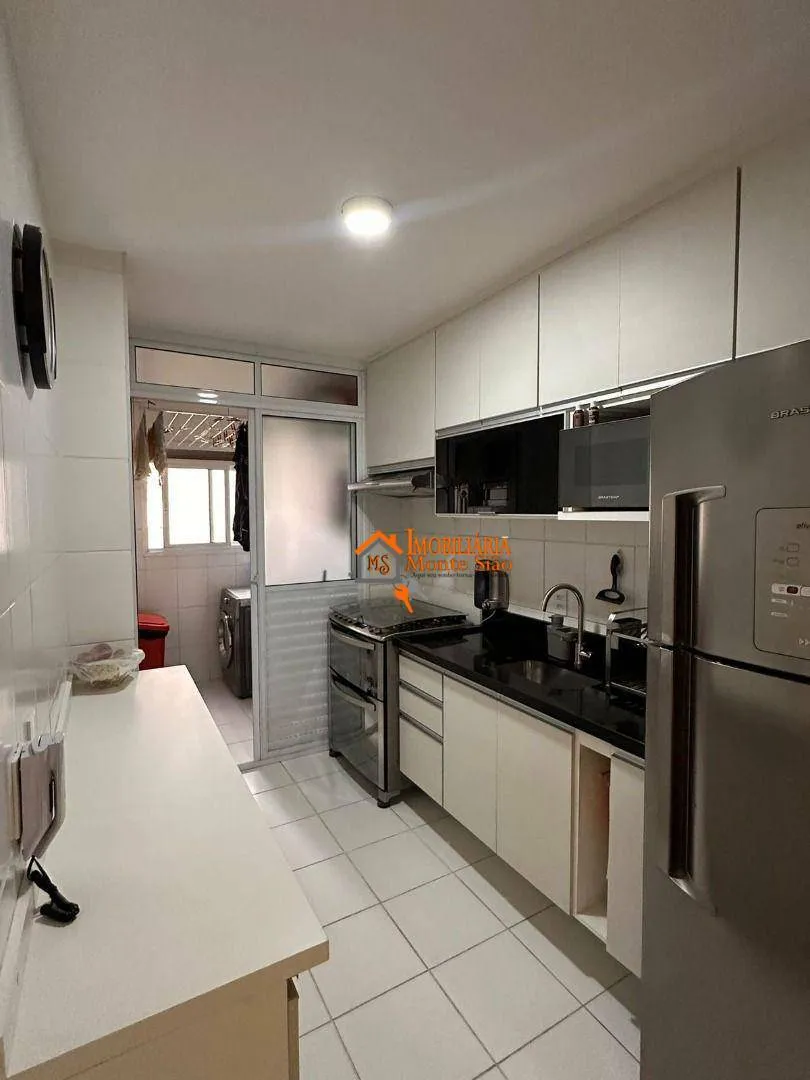 Imagem Apartamento 77m² à Venda no Parque Residence | 3 Dorms (1 Suíte) | Varanda Gourmet | Lazer Completo | Ao Lado do Shopping Maia