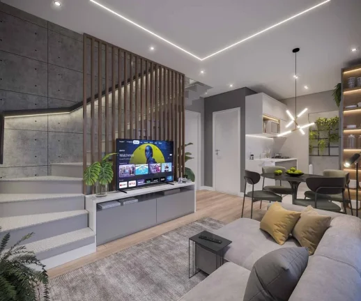 Imagem Cobertura à venda em Curitiba, Bairro Alto, com 1 quarto, 33,67m2