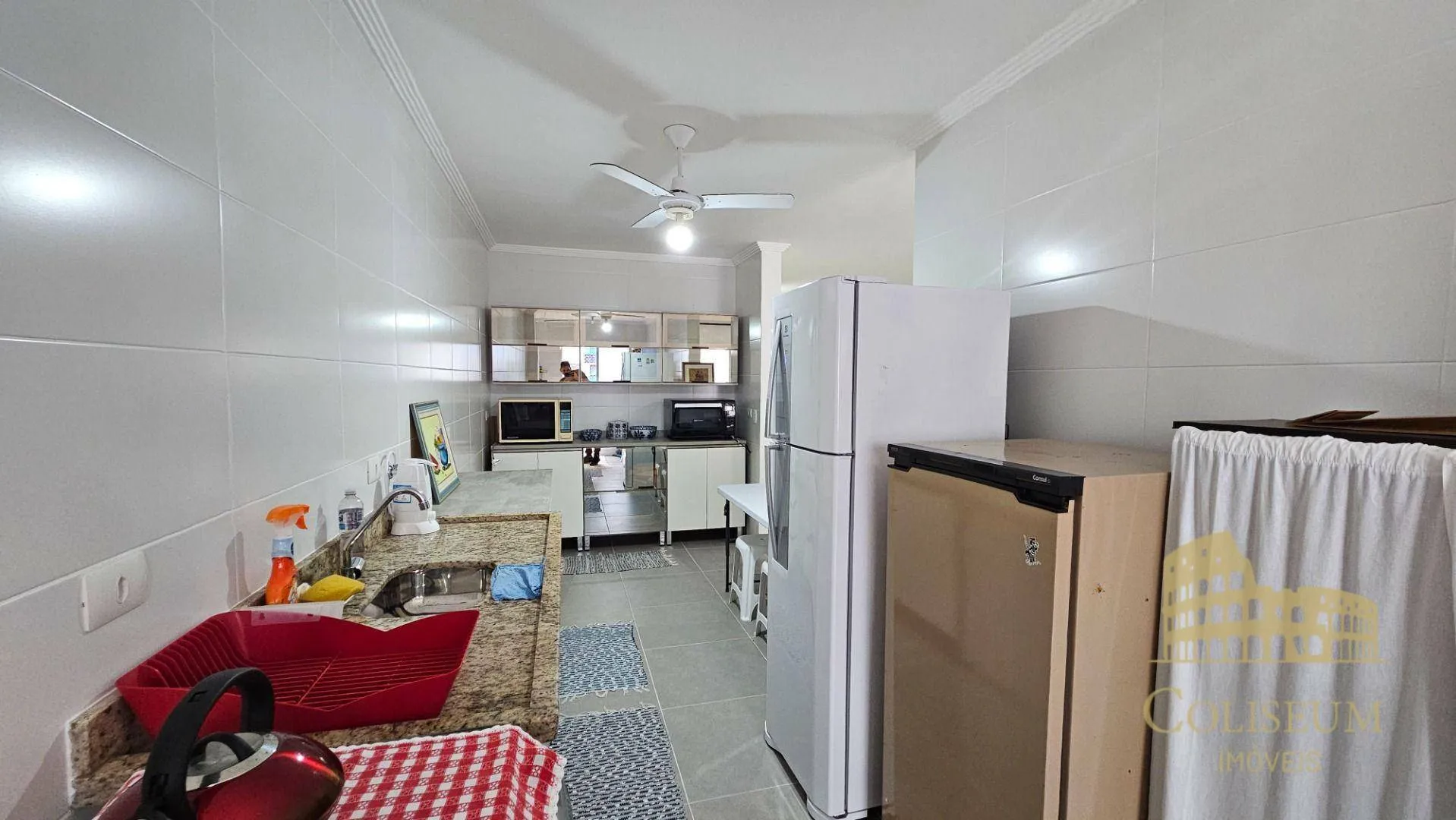 Imagem Apartamento com 3 dormitórios à venda, 122 m² por R$ 890.000,00 - Vila Guilhermina - Praia Grande/SP