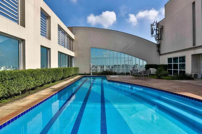 Imagem Flat disponível para venda no Comfort Ibirapuera, com 26m², 1 dormitório e 1 vaga de garagem