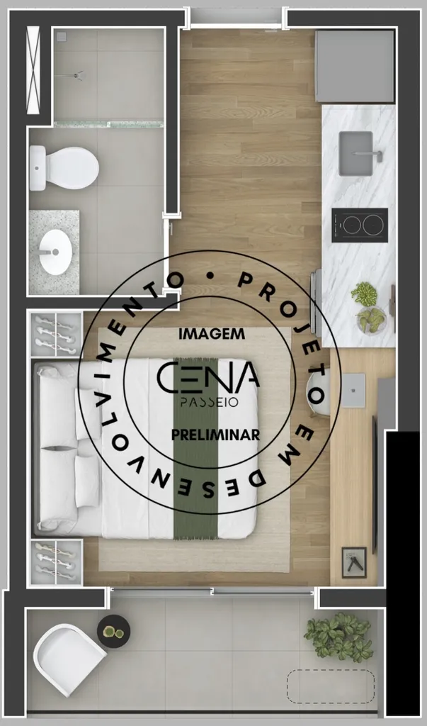 Imagem APARTAMENTO RESIDENCIAL em Curitiba - PR, Centro