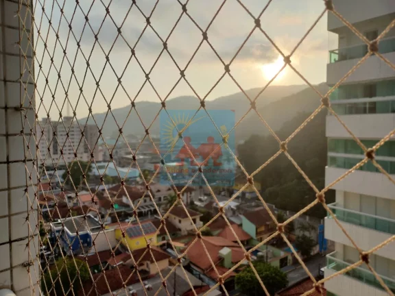 Imagem Apartamento no Centro de Mongaguá - 2 Dormitórios (1 Suíte) - Varanda Gourmet - 1 Vaga de Garagem - R$ 345 mil, Cod: 350
