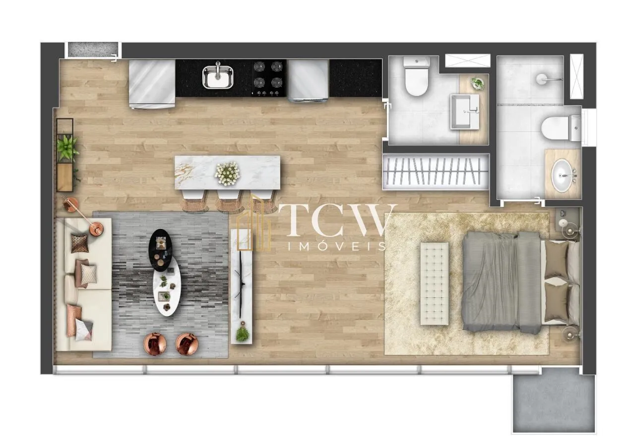 Imagem Apartamento à venda no bairro Chácara Santo Antônio (Zona Sul) - São Paulo/SP, Zona Sul