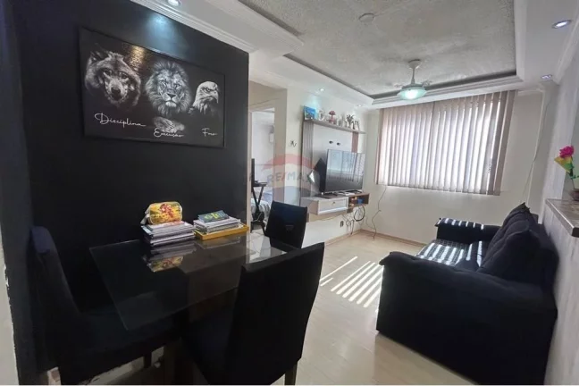 Imagem Apartamento a venda com 3 quartos e com 48m² em Rocha Miranda. Rio de Janeiro.
