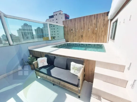 Foto do imóvel Cobertura de 3 dorms sendo 1 suíte, 3 vagas, Piscina privativa, Churrasqueira com 203m² em Rudge Ramos, São Bernardo do Campo