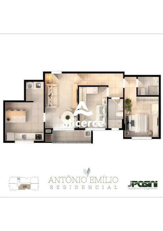 Imagem APARTAMENTOS NOVOS PRONTOS PARA MORAR COM VALOR ABAIXO DO MERCADO