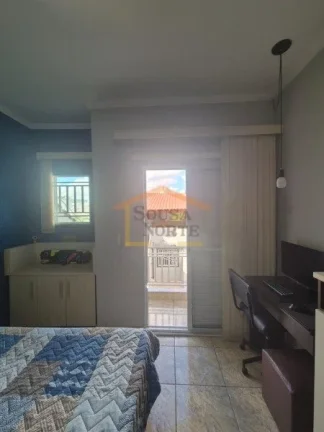 Imagem Sobrado em perfeito estado com 160m² de área construída, 3 dormitórios amplos, sendo 1 suíte co...