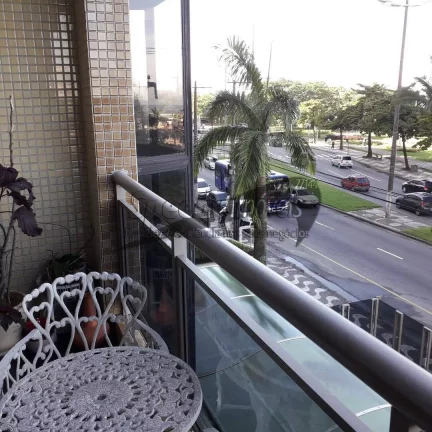 Imagem Apartamento na orla da praia em Santos, 4 dormitórios - 2 vagas na garagem