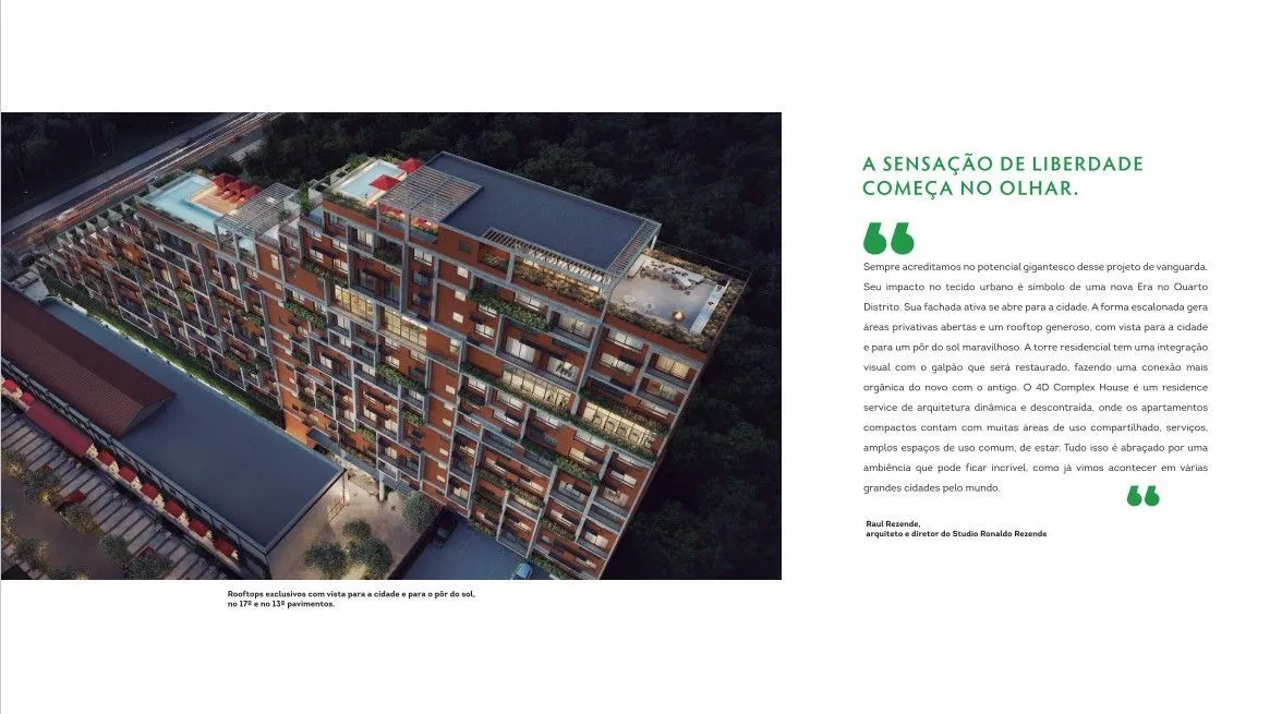 Imagem Loft com 24m² , para investir ou morar, entregue 100% mobiliado e gestado pela Housi, com infraestrutura completa.