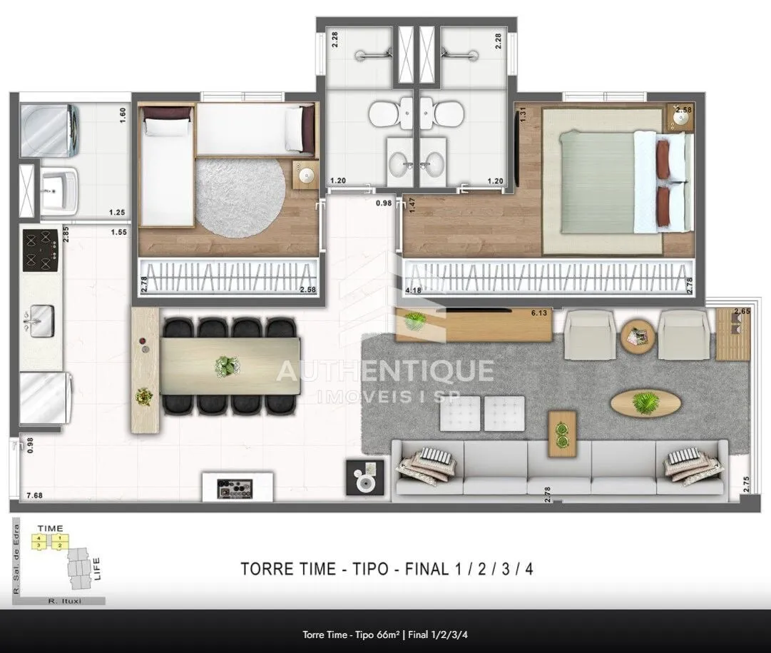 Imagem HEAVEN DESIGN SAUDE - Apartamento à venda em São Paulo/SP
