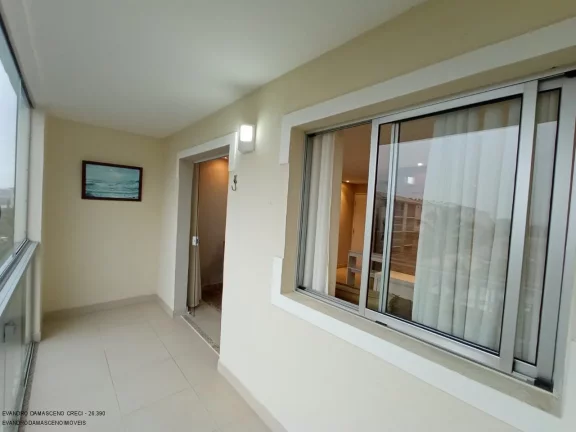 Imagem Apartamento para locação em Lauro de Freitas-BA, Buraquinho: 2 quartos, 1 suite, 2 salas, 1 banheiro, 1 vaga, 63m².