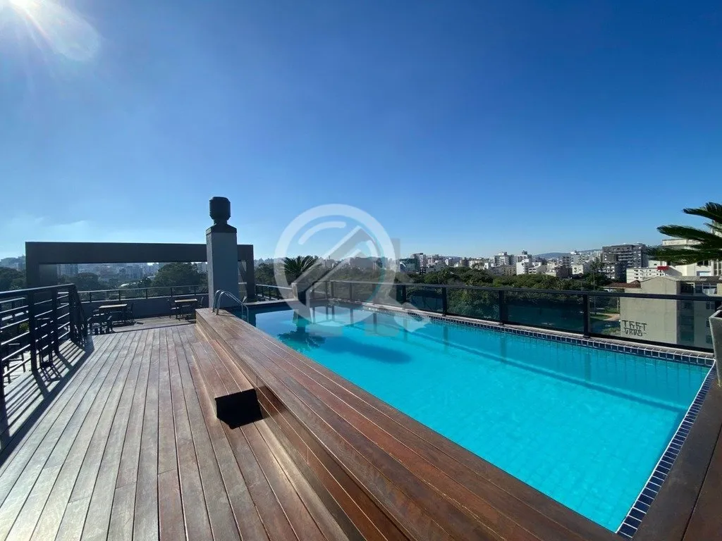 Imagem Apartamento Studio com garagem em frente à Redenção! Novo, pronto para morar, 30m2 de área priva...