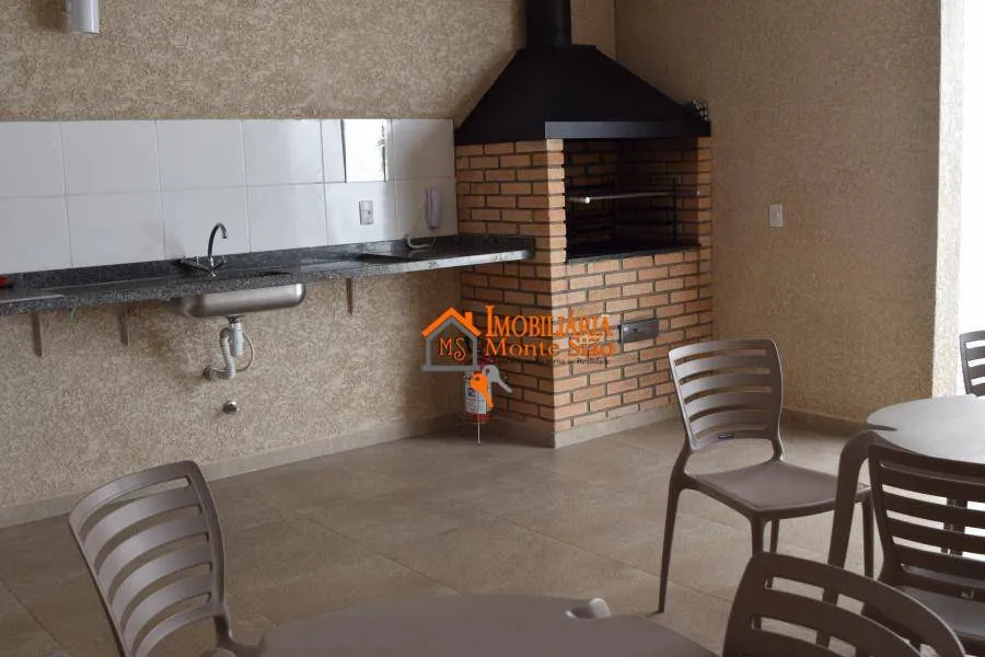 Imagem Apartamento com 2 dormitórios para alugar, 42 m² por R$ 3.095,00/mês - Vila Itapegica - Guarulhos/SP