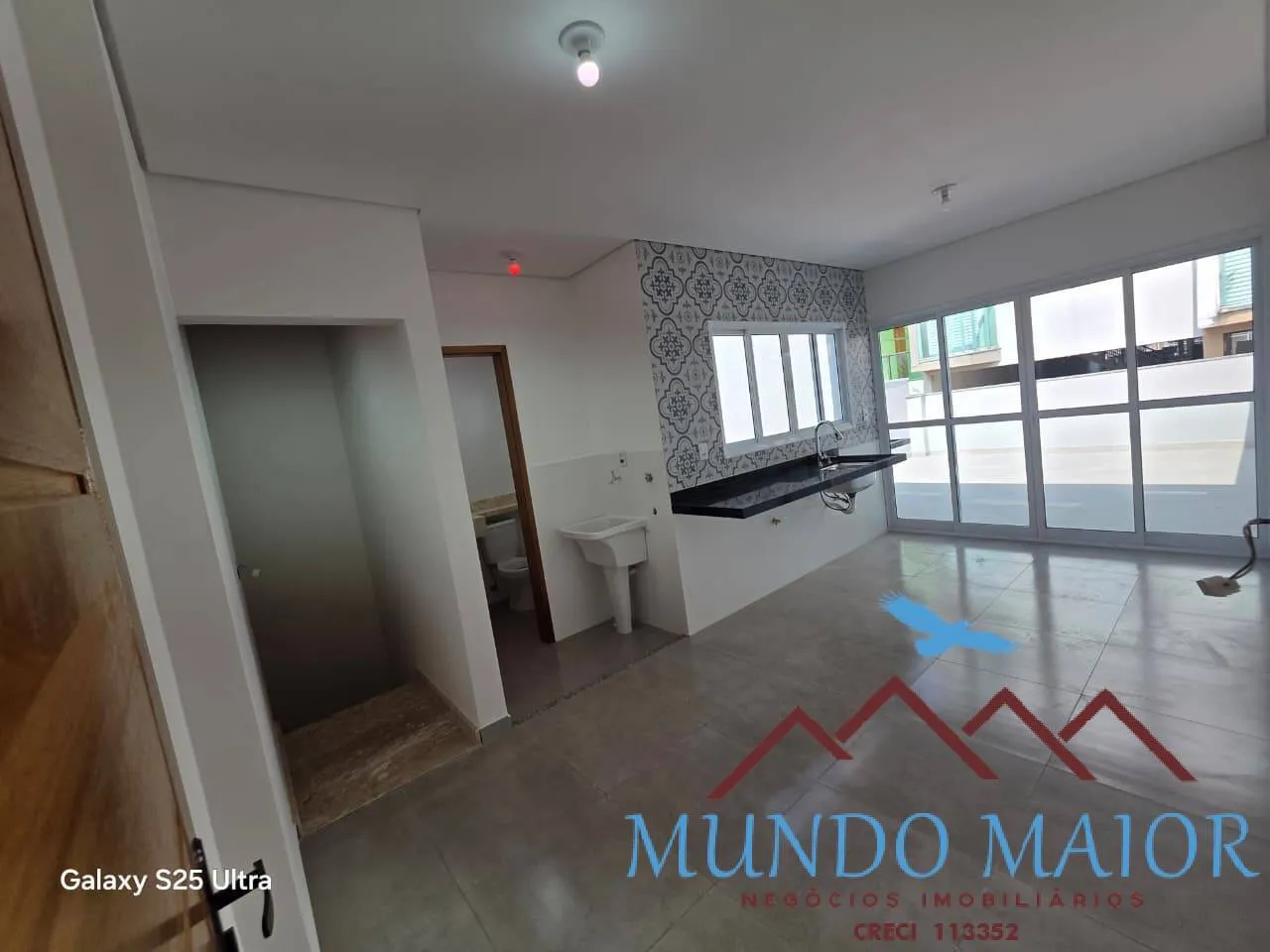 Imagem Sobrado Novo no Parque Oratório: 137m², 3 Dorms (1 Suíte), Sacada e 4 Vagas