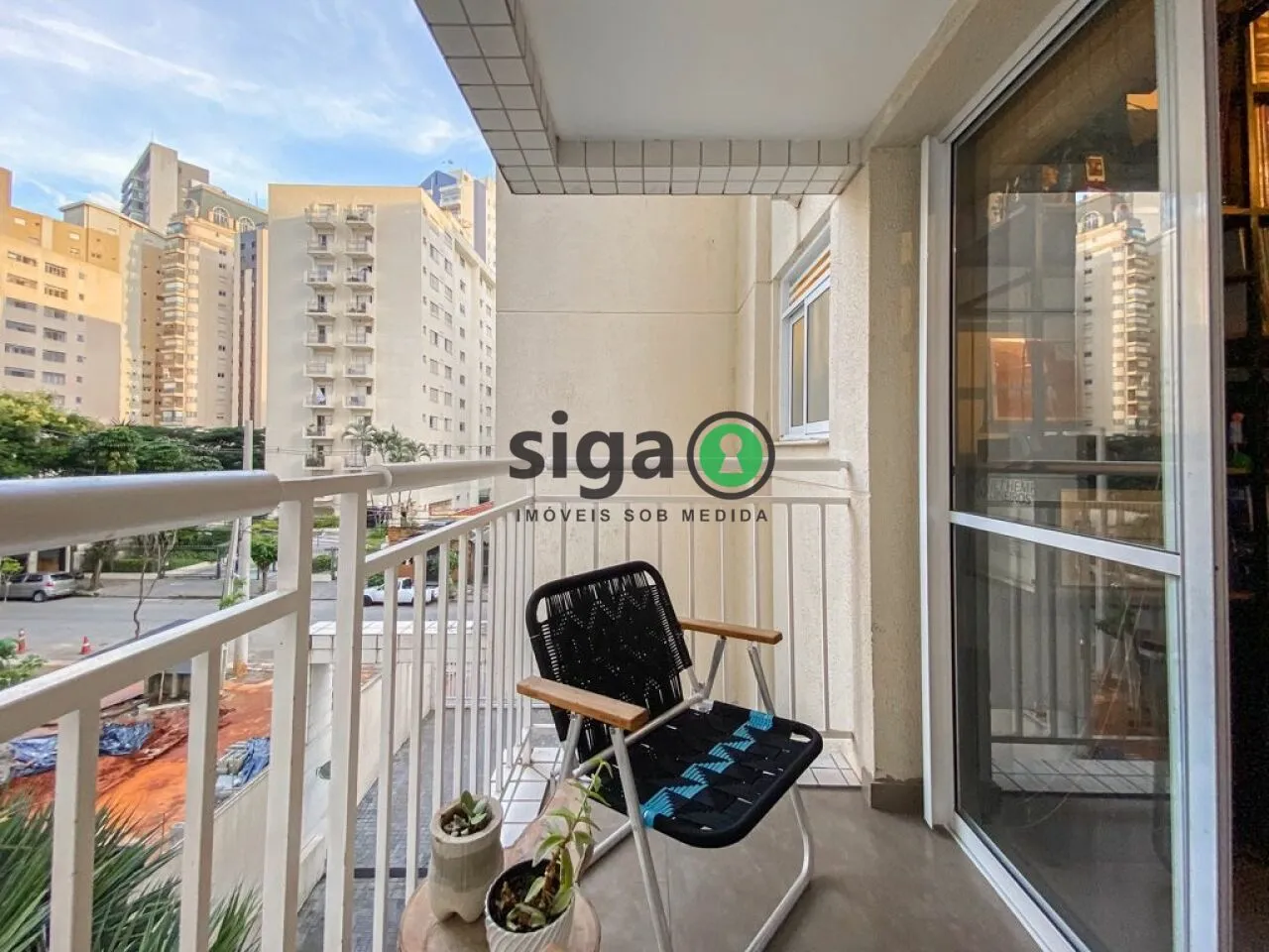 Imagem Apartamento mobiliado de 40m² à venda na Vila Olímpia porteira fechada