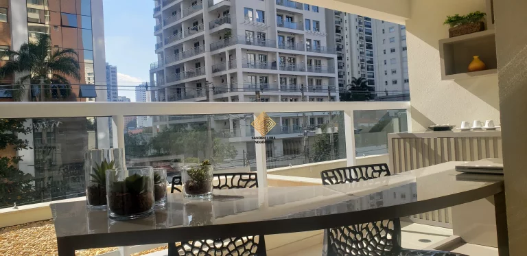 Imagem APARTAMENTO 48,40M², 1 SUÍTE, TERRAÇO COM 1 VAGA DE GARAGEM COBERTA A VENDA - MOEMA- SÃO PAULO / SP - ZONA SUL