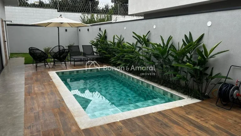 Imagem Esta casa térrea une modernidade, conforto e inovação em cada detalhe. Com 194 m² de área const...