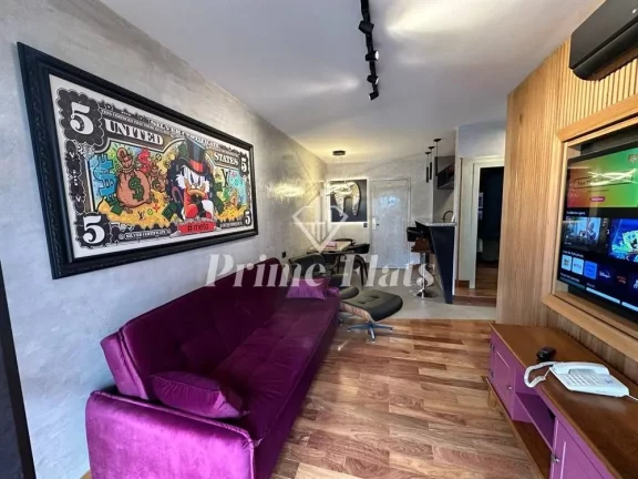 Imagem Flat disponível para venda no Flat London Residence Service no Jardim Paulista, com 42m², 1 dormitório e 1 vaga de garagem