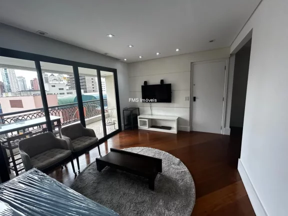 Imagem Apartamento à venda em Moema, com 3 suítes, 3 salas, 4 banheiros, 3 vagas de garagem, 116m²!
