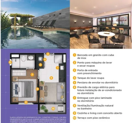 Imagem Apartamento com 2 Quartos à Venda, 37 m²em Vila Olímpia - São Paulo