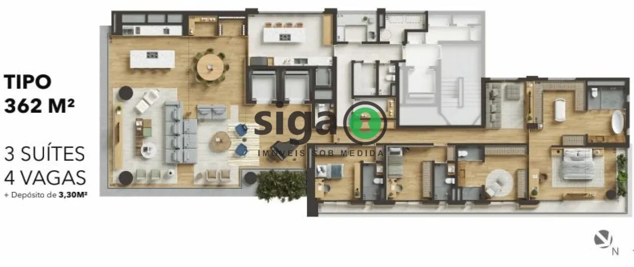 Imagem Apartamento para venda Alto de Pinheiros, São Paulo - SP