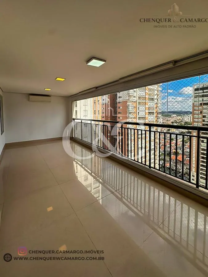 Imagem Apartamento Alto Padrão para Aluguel Alta Vista Jundiaí 166m² 3 Suítes