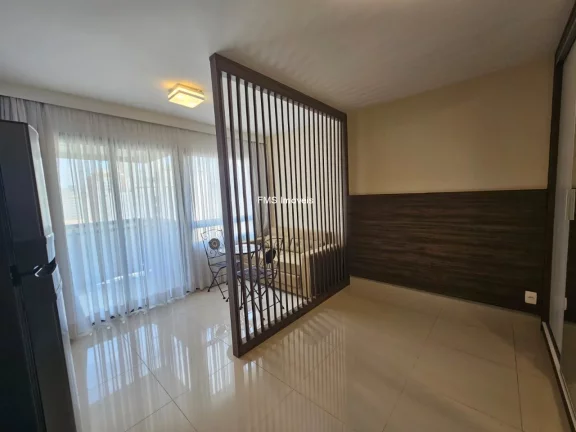 Imagem Apartamento para locação na Vila Olímpia com 1 quarto, 1 sala, 1 banheiro, 1 vaga, 32m² de área.