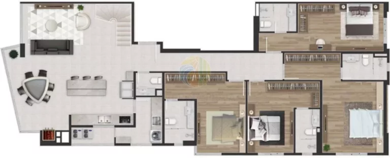 Imagem Olimpia Residence Cobertura Duplex