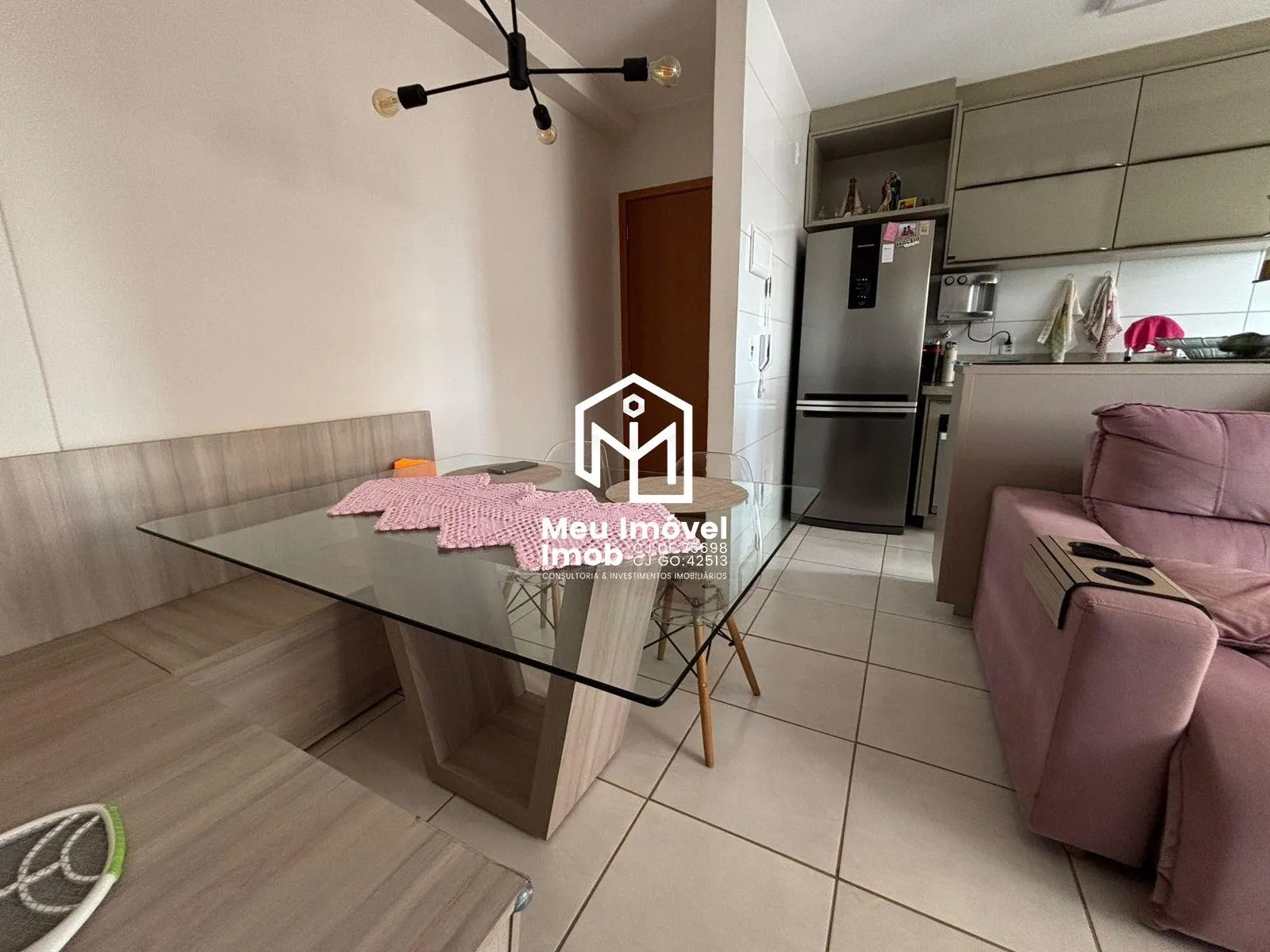 Imagem APTO 2 Quartos 1 Suíte 1 Vaga 51m² Mobiliado Luziânia/GO